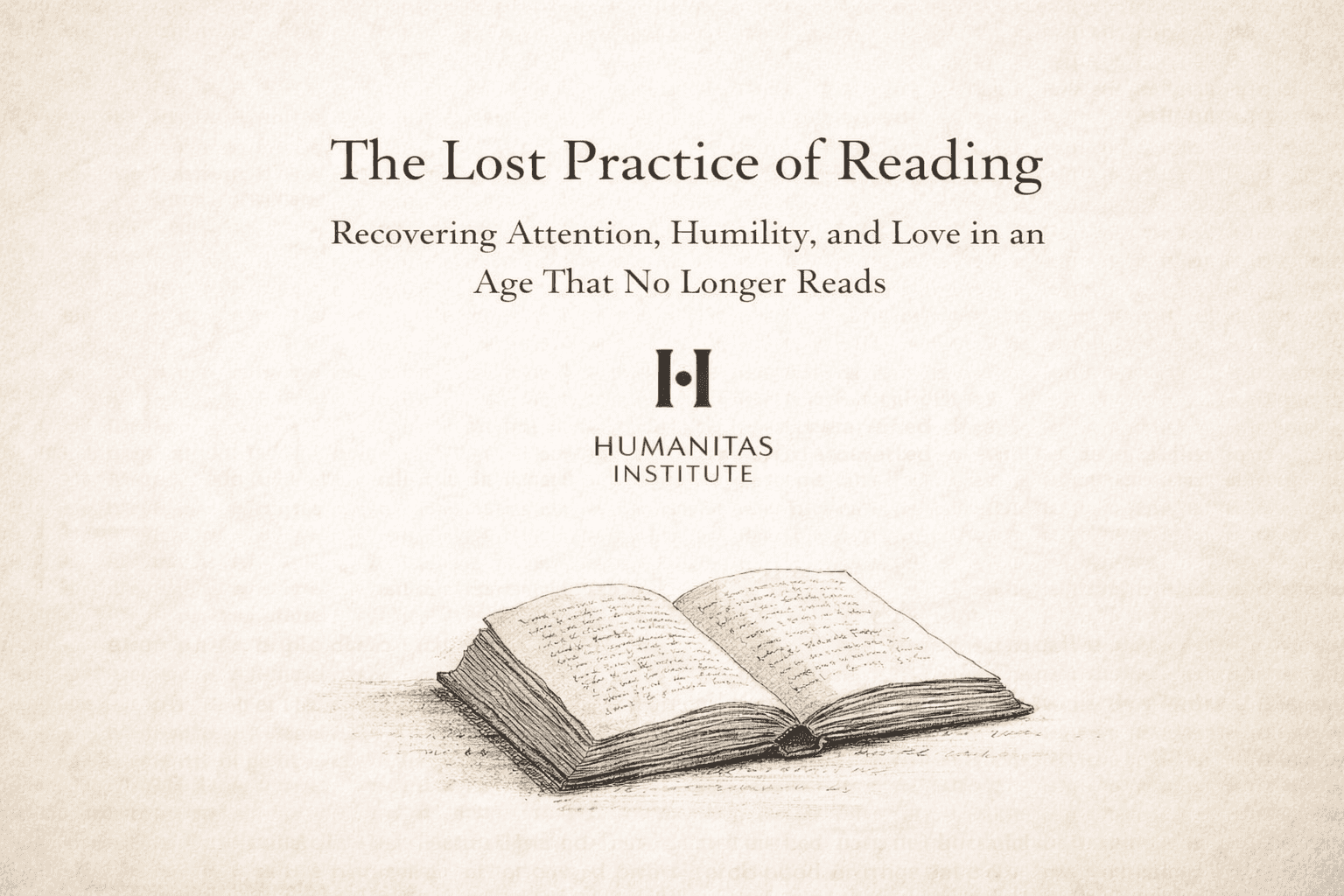 The Lost Art of Reading