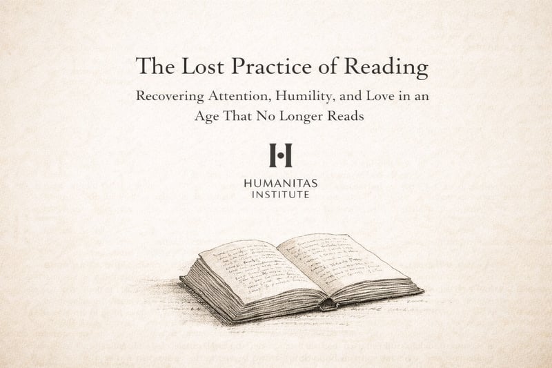 The Lost Art of Reading