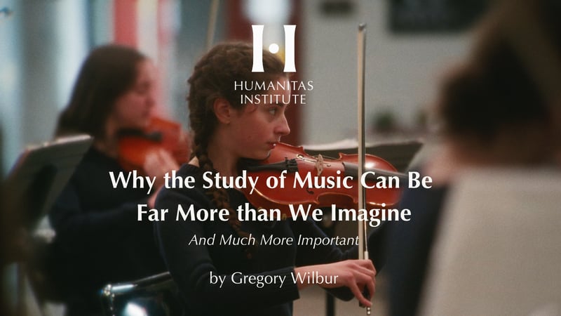 Why the Study of Music Can Be far More than We Imagine 