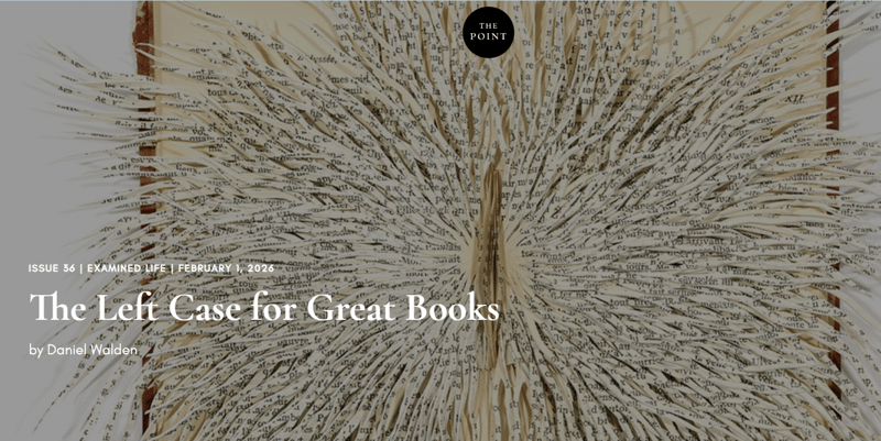 The Left Case for Great Books